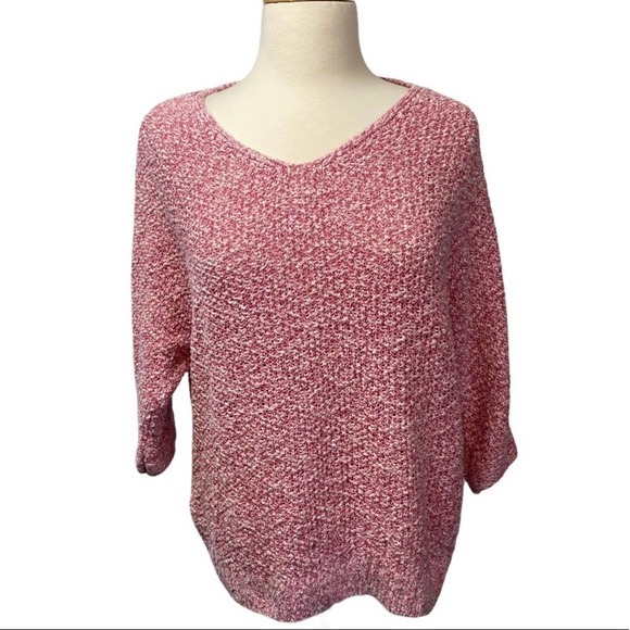 Chico’s Pullover V neck Sweater Size Large - Picture 1 of 6